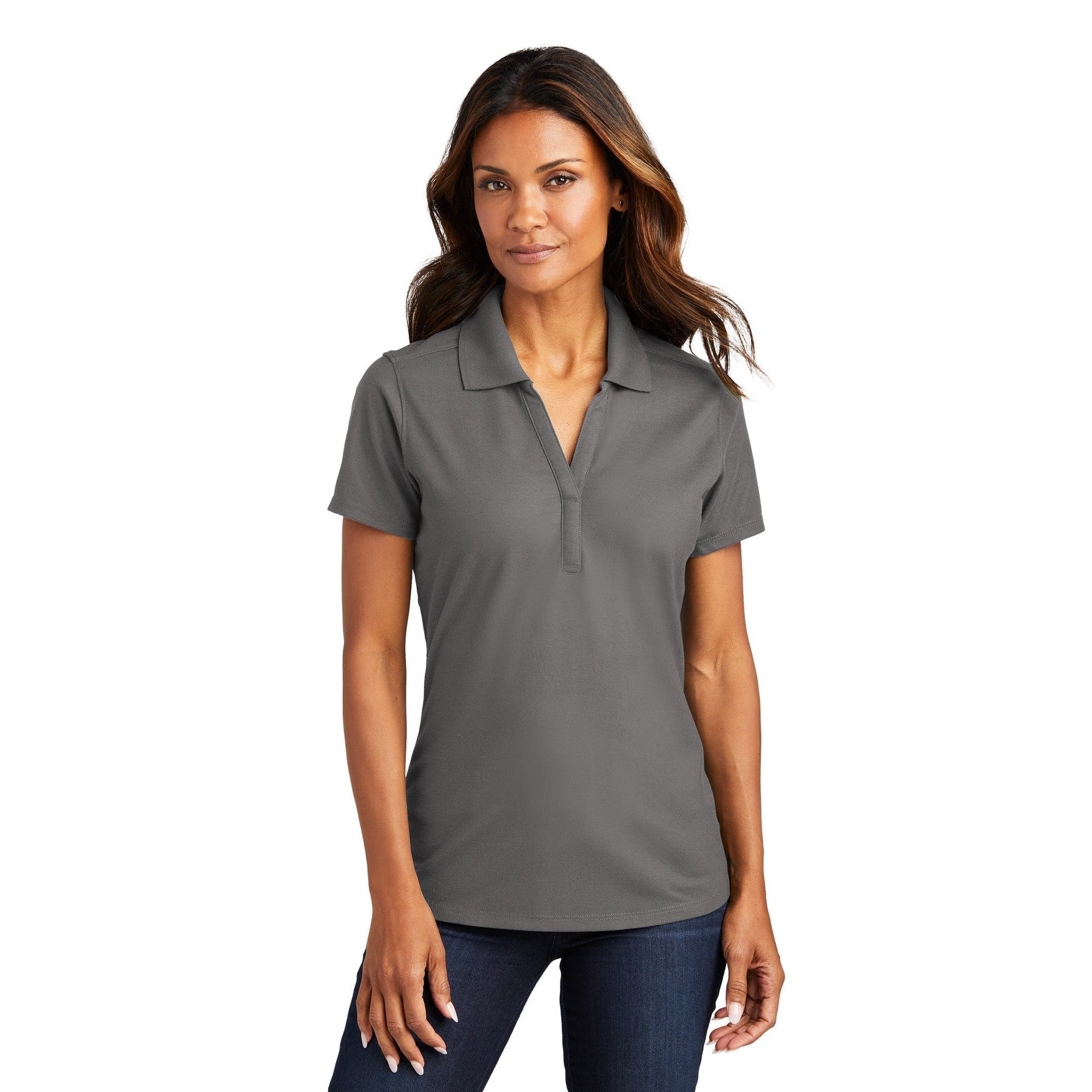 Port Authority-Port Authority ® Women's EZPerformance ™ Pique Polo. LK600-MedTech-9